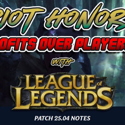 Riot Honors Profits Over Players with League of Legends Honor Rework
