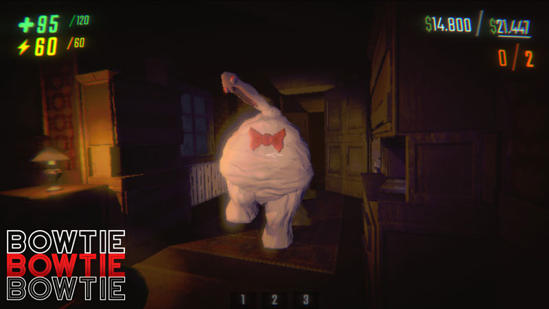 REPO Game Monster Guide Bowtie Bow Tie Marshmellow