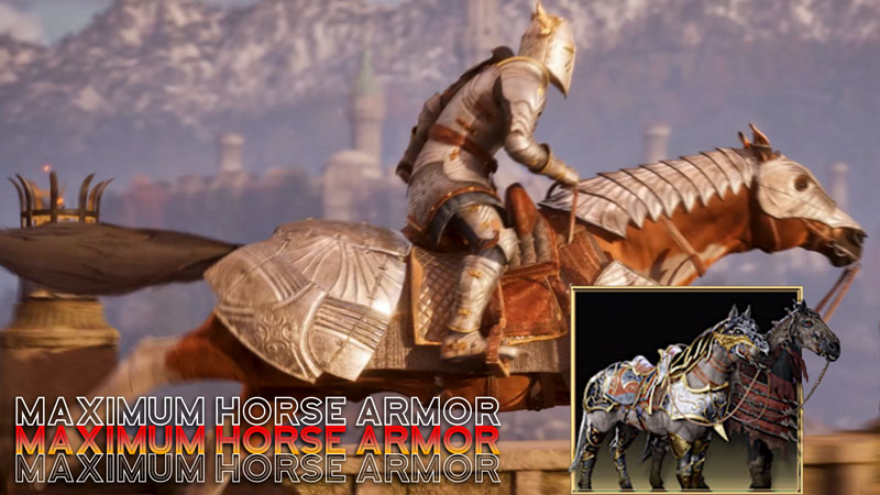 Elder Scrolls Oblivion Remastered Maximum Horse Armor