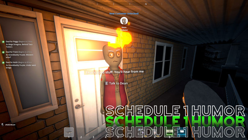 Schedule 1 Has Funny Humor