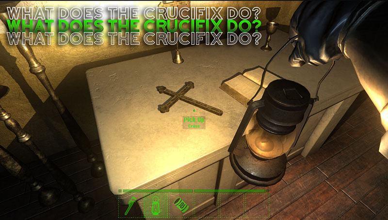 Darkwater What Does the Crucifix Do