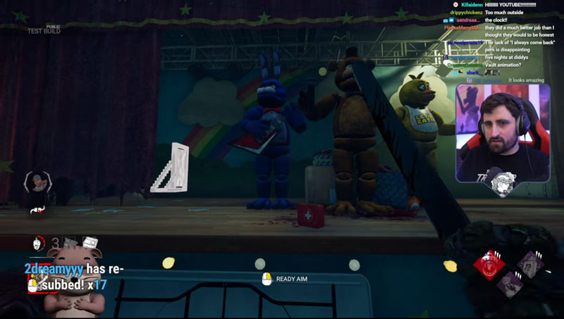 Not Otzdarva Playing FNAF DBD PTB