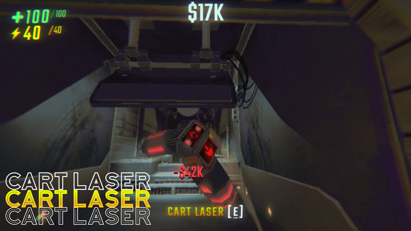 REPO Weapon Guide Cart Laser