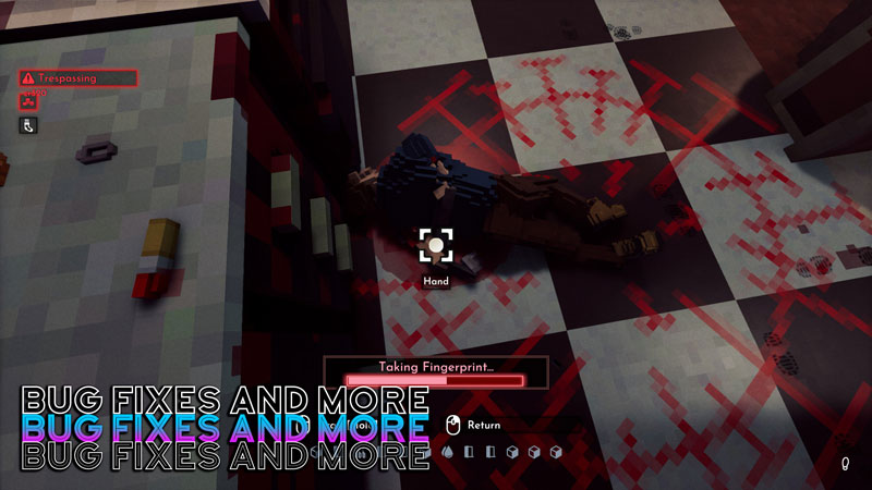 Shadows of Doubt 2025 Update Bug Fixes