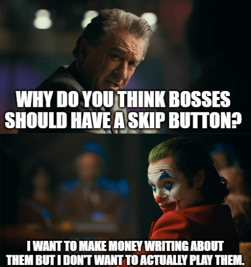 I don't Want to Play Games
