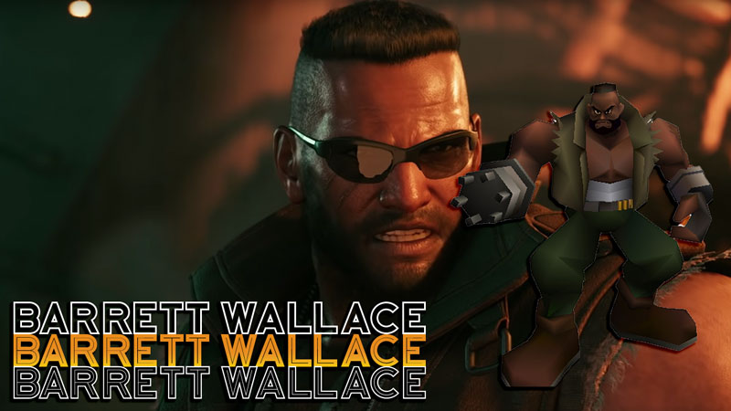 Barrett Wallace FFVII Best Video Game Dads