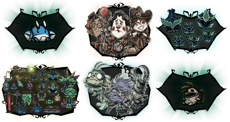 Don't Starve Together Hostile Takeover Update Skins