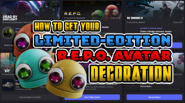 How to Get REPO Limited Edition Avatar Decoration