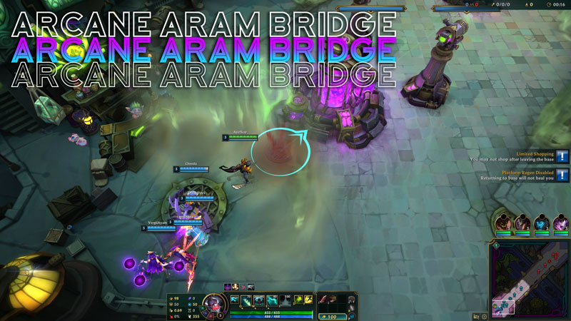 League of Legends Arcane Aram Bridge of Progress