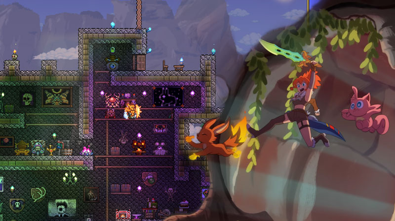 Terraria Joining Palworld in Coming Update