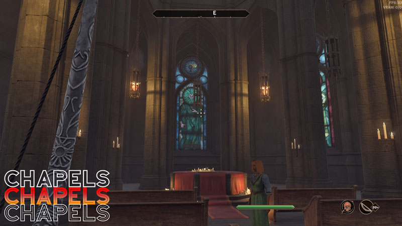 Oblivion Remastered Pray at Chapels to Return Luck
