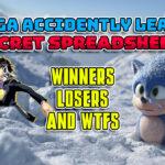 SEGA Leaks Secret Sales Spreadsheet Numbers
