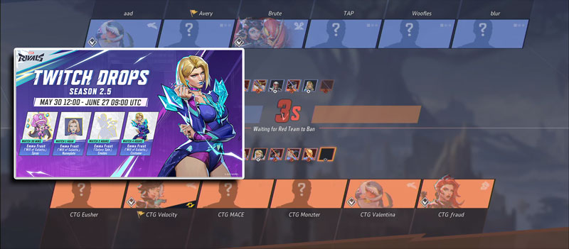 Twitch Drops Marvel Rivals Tournament