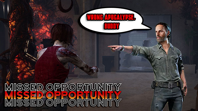 Dead by Daylight and The Walking Dead Unique Voice Lines