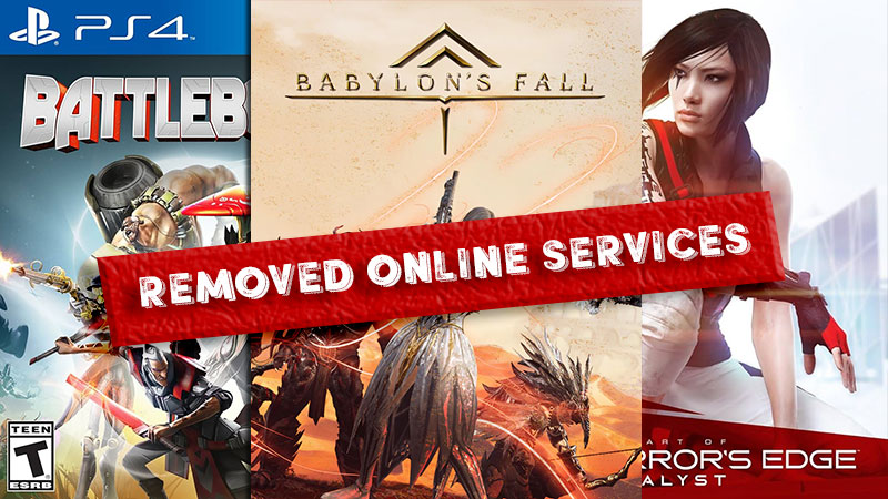 Games with Removed Online Services