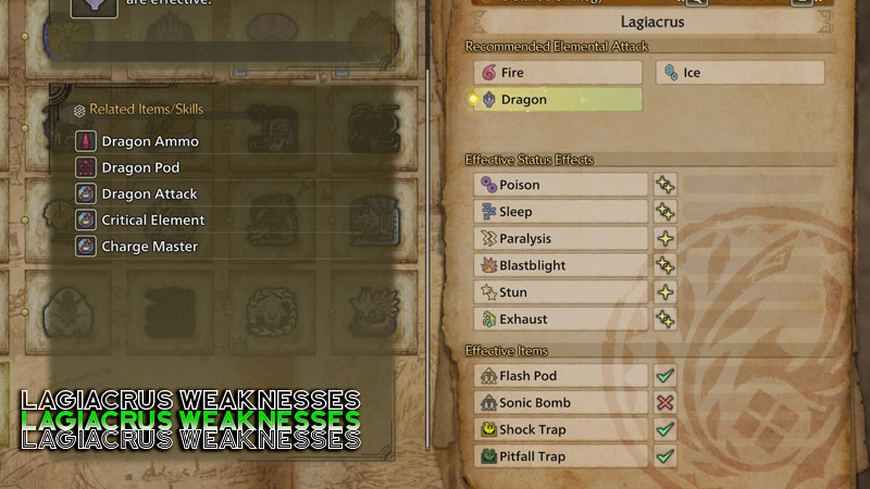 Lagiacrus Weaknesses Monster Hunter Wilds