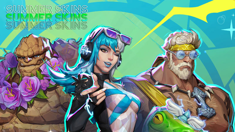 Marvel Rivals Summer Skins