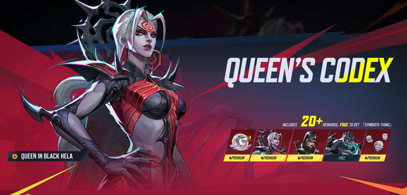 Marvel Rivals 3.5 Update Queen's Codex Event