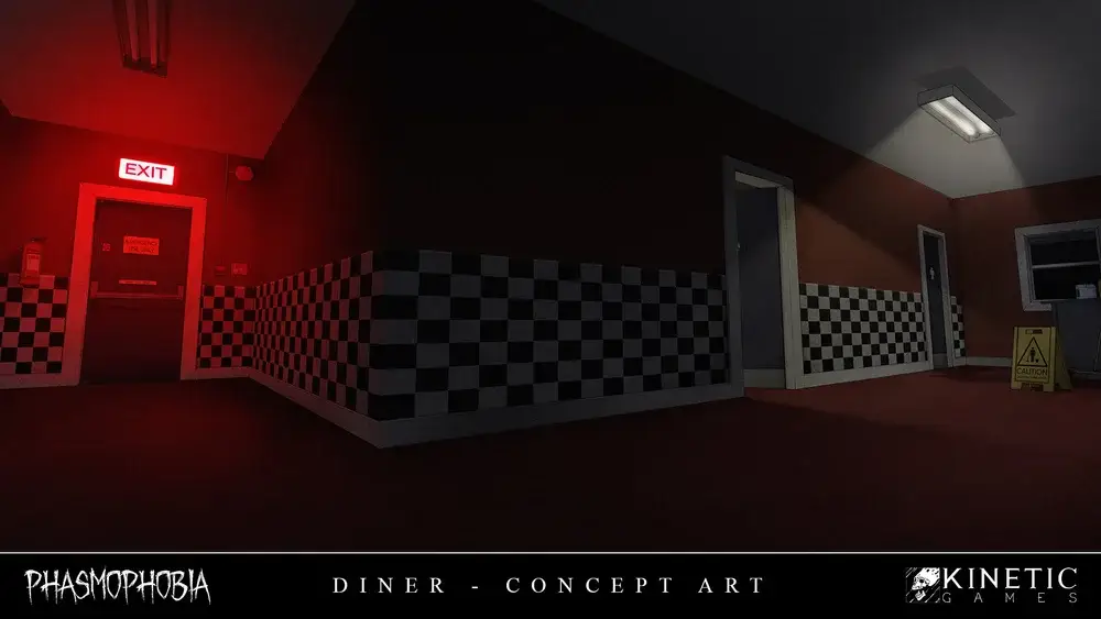Nell's Diner Interior Sneak Peak Phasmophobia