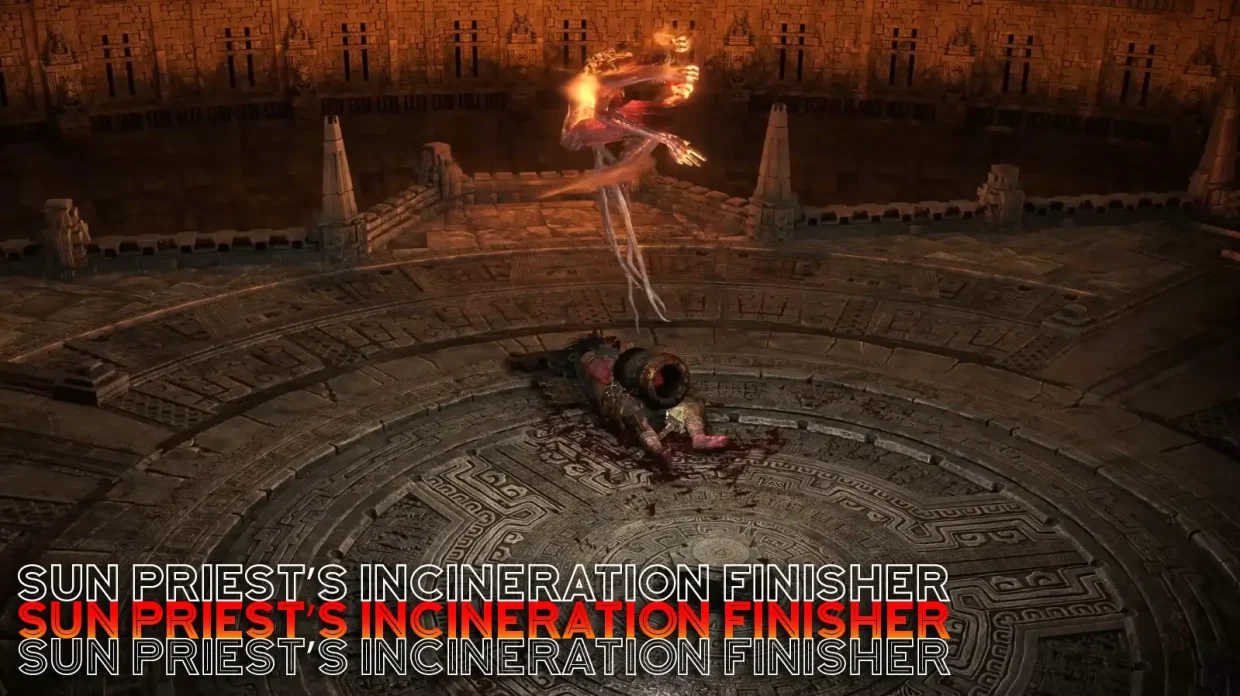 Path of Exile 2 Sun Priest’s Incineration Rare Finisher Effect
