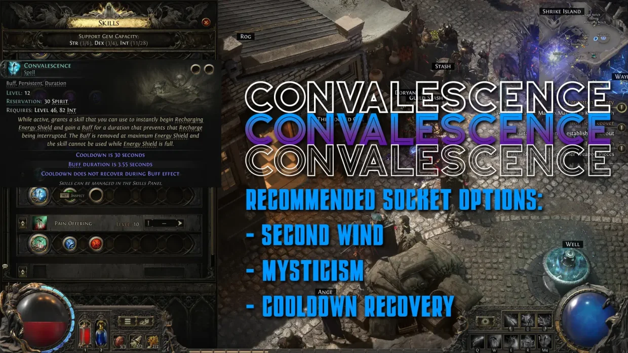 Path of Exile 2 Convalescence Socket Options