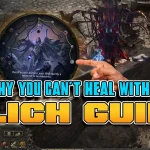 Path of Exile 2 Why You Can't Heal with Flasks Bug Lich Guide