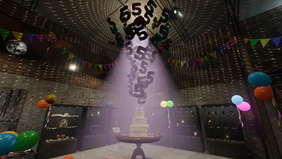 Phasmophobia Happy 5th Anniversary Birthday Lobby