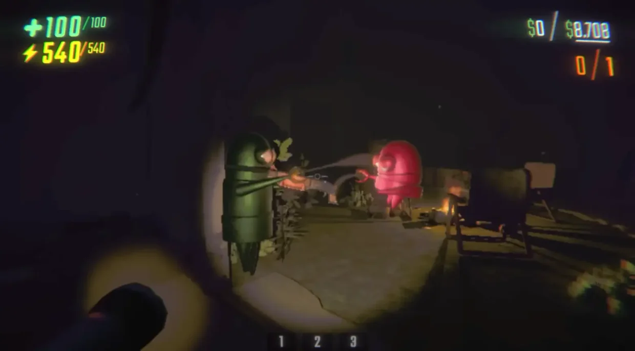 REPO Tumble Grab Used to Hold Weapons While Grabbed