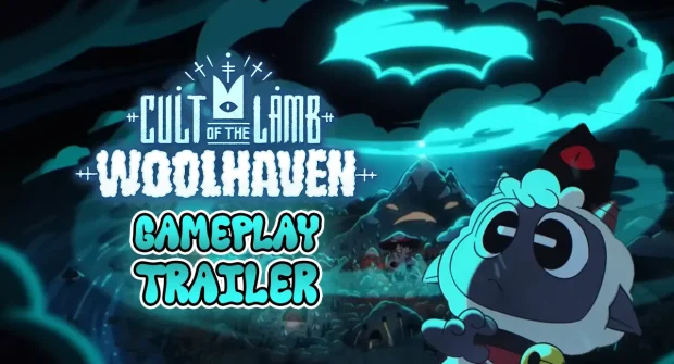 Cult of the Lamb Woolhaven DLC Gameplay Trailer