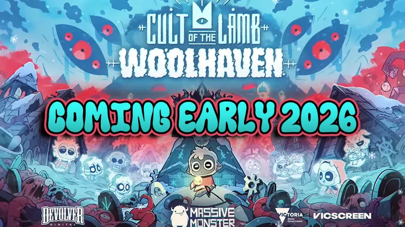 Cult of the Lamb Woolhaven DLC Release Date