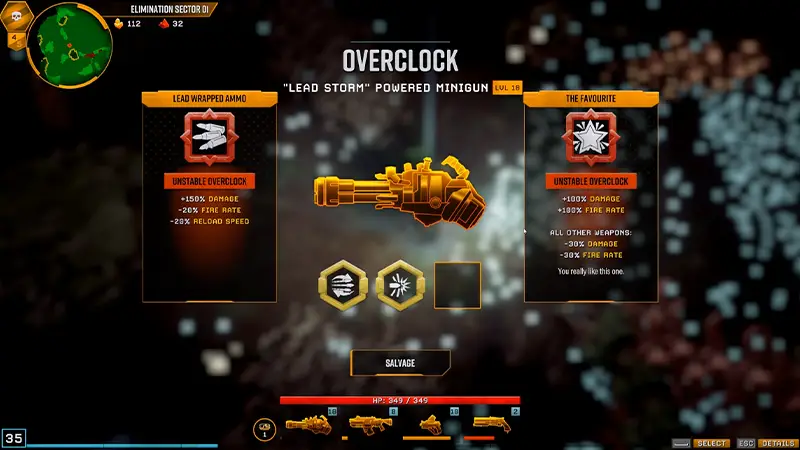 Deep Rock Galactic Survivor Overclock