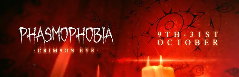 Phasmophobia Crimson Eye Blood Moon Halloween Event 2025
