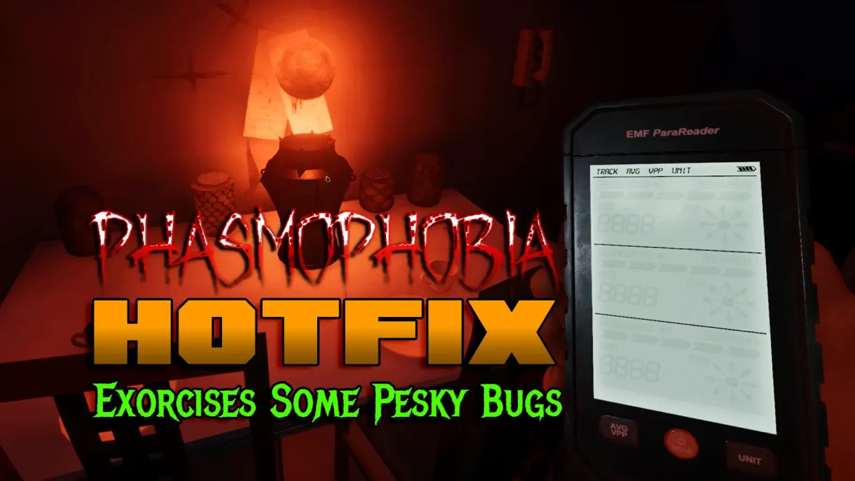 Phasmophobia Crimson Eye Halloween Event Update Hotfix 2025
