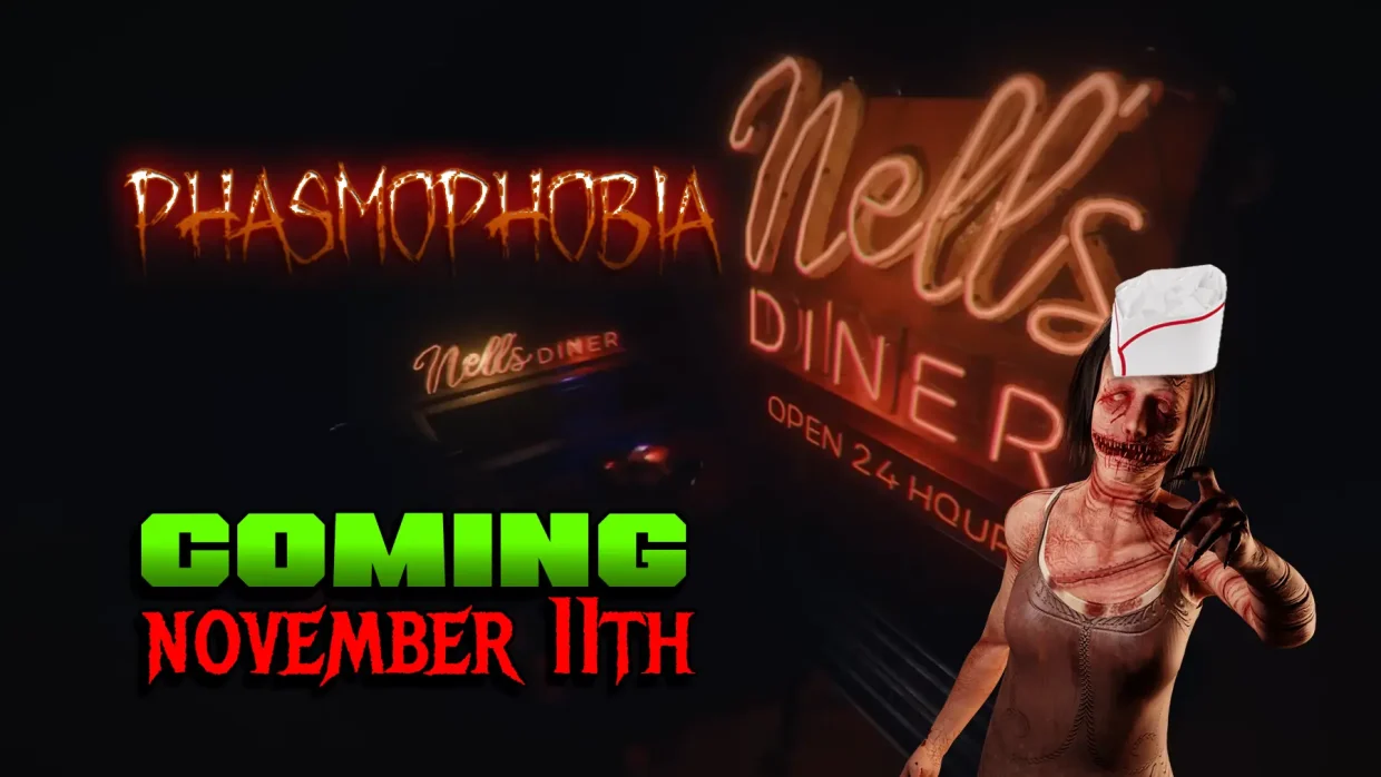 Nell's Diner Release Date Phasmophobia