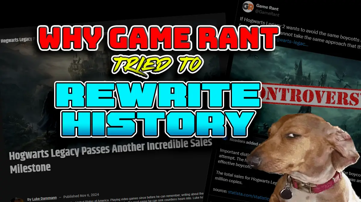Why Game Rant Tried to Rewrite Hogwarts Legacy Boycott History