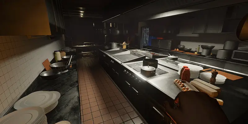 Phasmophobia Nell's Diner Kitchen