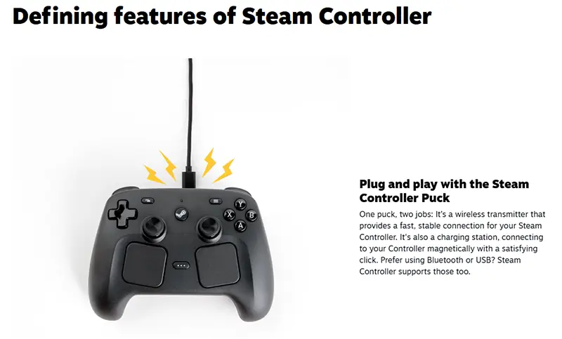 Valve New Steam Gaming Controller