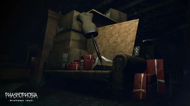 Attic Farmhouse Decorations Phasmophobia Winter's Jest Event