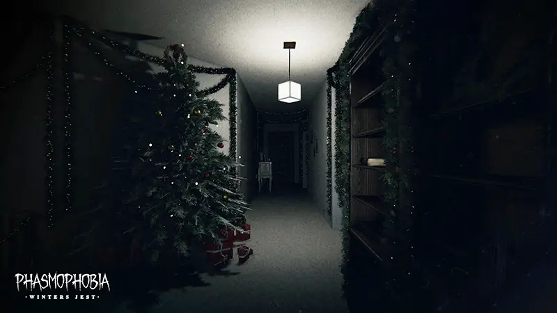 Phasmophobia Winter's Jest 2025 Tanglewood Hallway