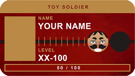 Toy Soldier ID Card Phasmophobia Winter's Jest Event Reward