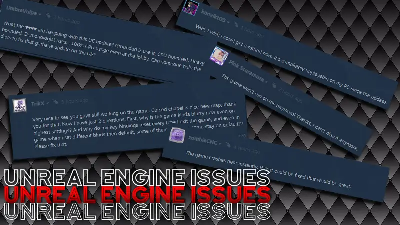 Demonologist v2 Update Unreal Engine 5.6 Issues