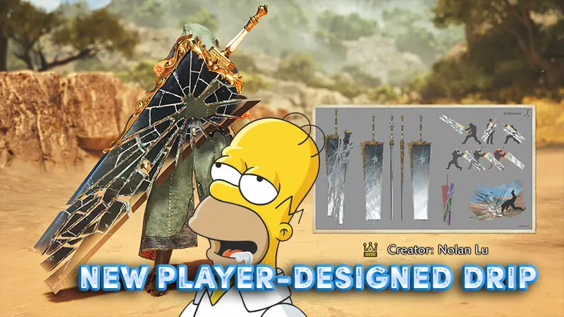 Monster Hunter Wilds Player Designed Sword