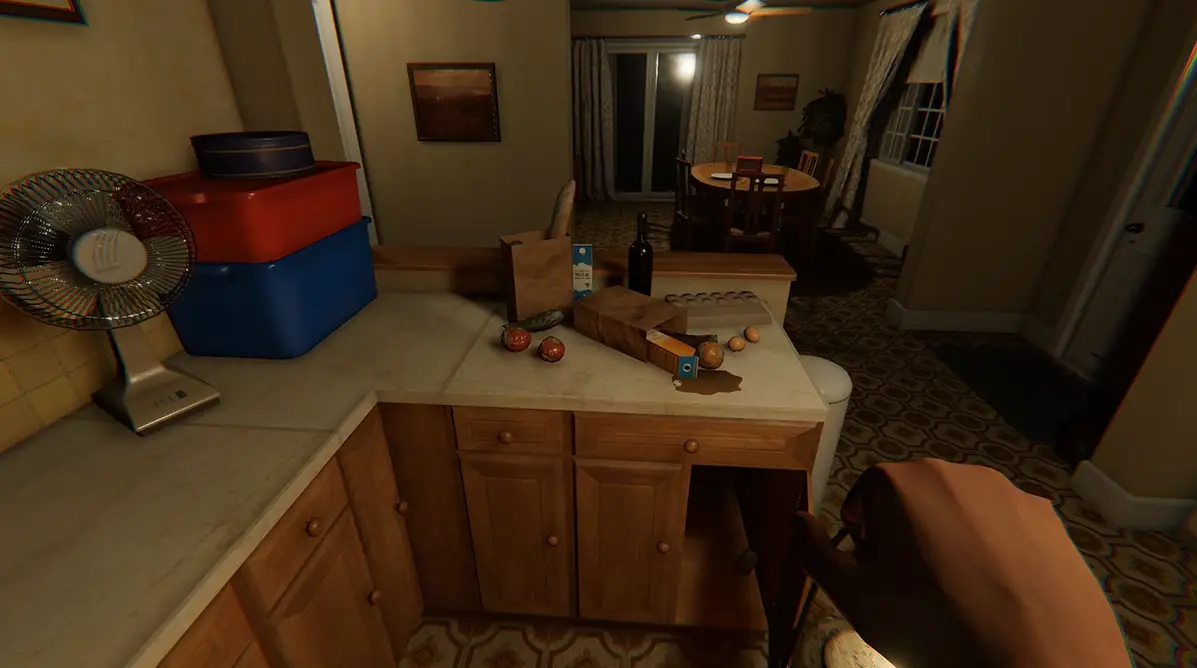 Phasmophobia Tanglewood Drive Rework Update Dining Room and Kitchen