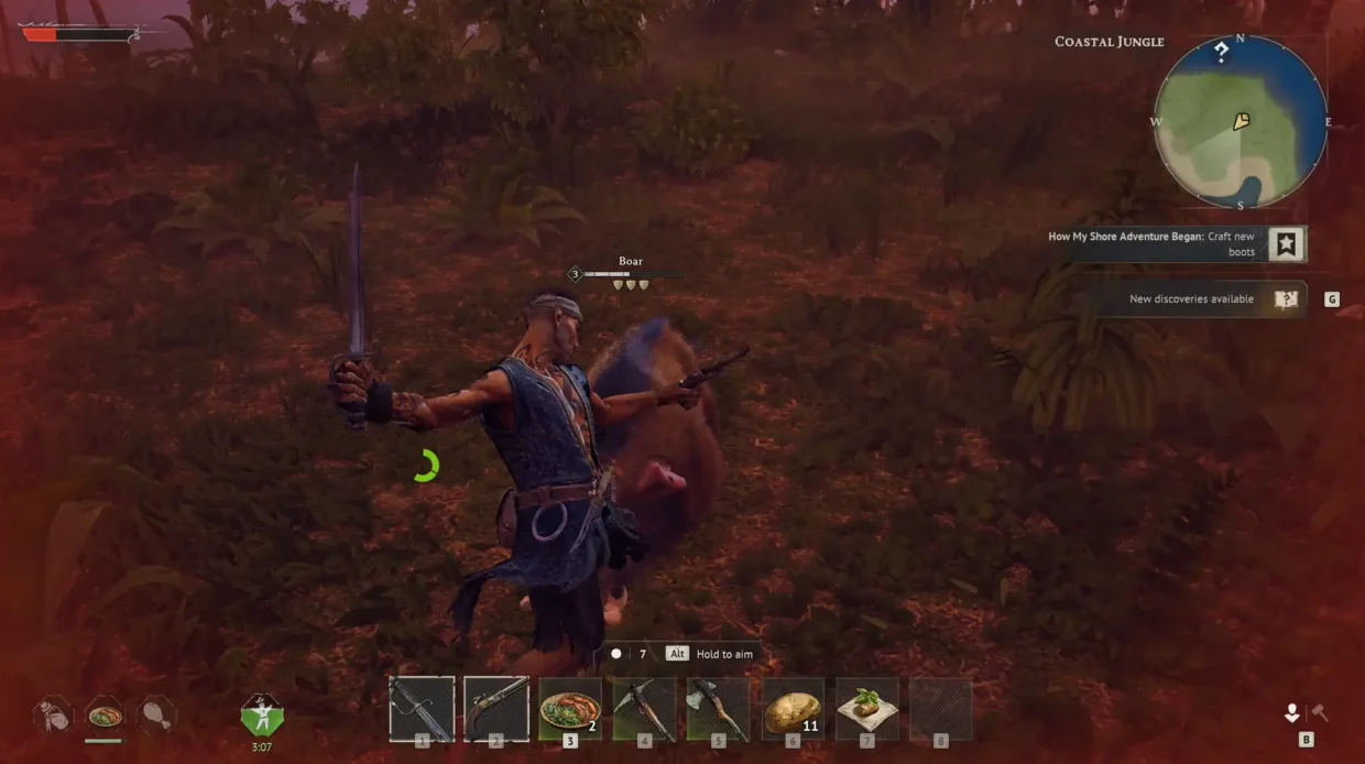 Windrose Boar Combat